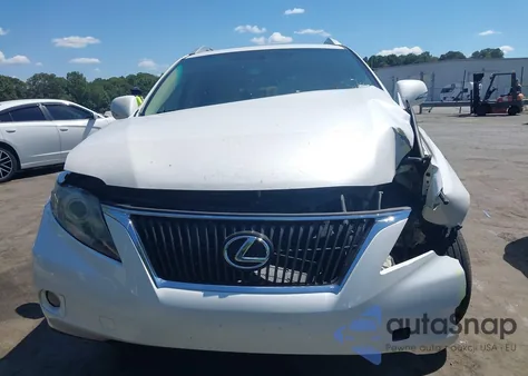 2010 Lexus Rx 350 from USA, damaged, VIN 2T2BK1BA3AC025993